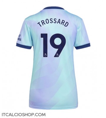 Arsenal Leandro Trossard #19 Terza Maglia Femmina 2024-25 Manica Corta